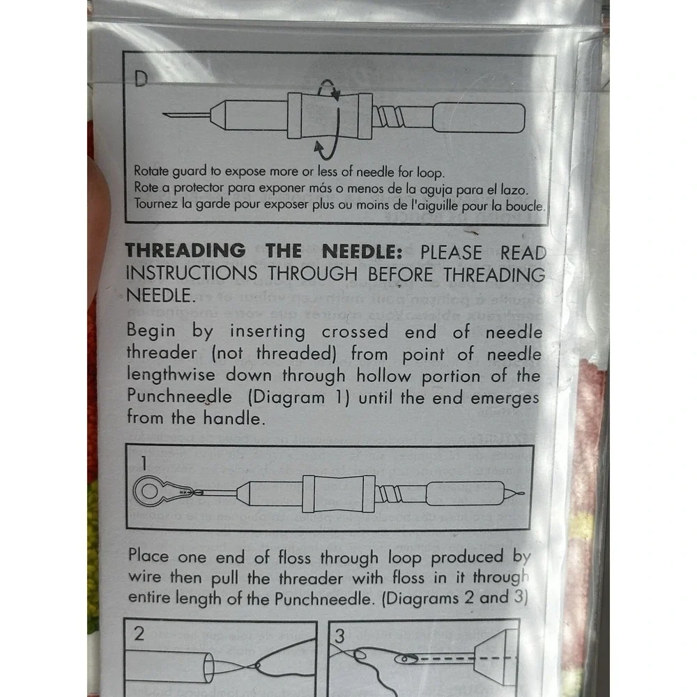 Boyle Punch Needle Set 5 Piece  Adjustable Length  New